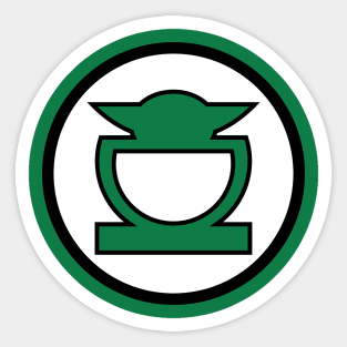 The Green Child Sticker